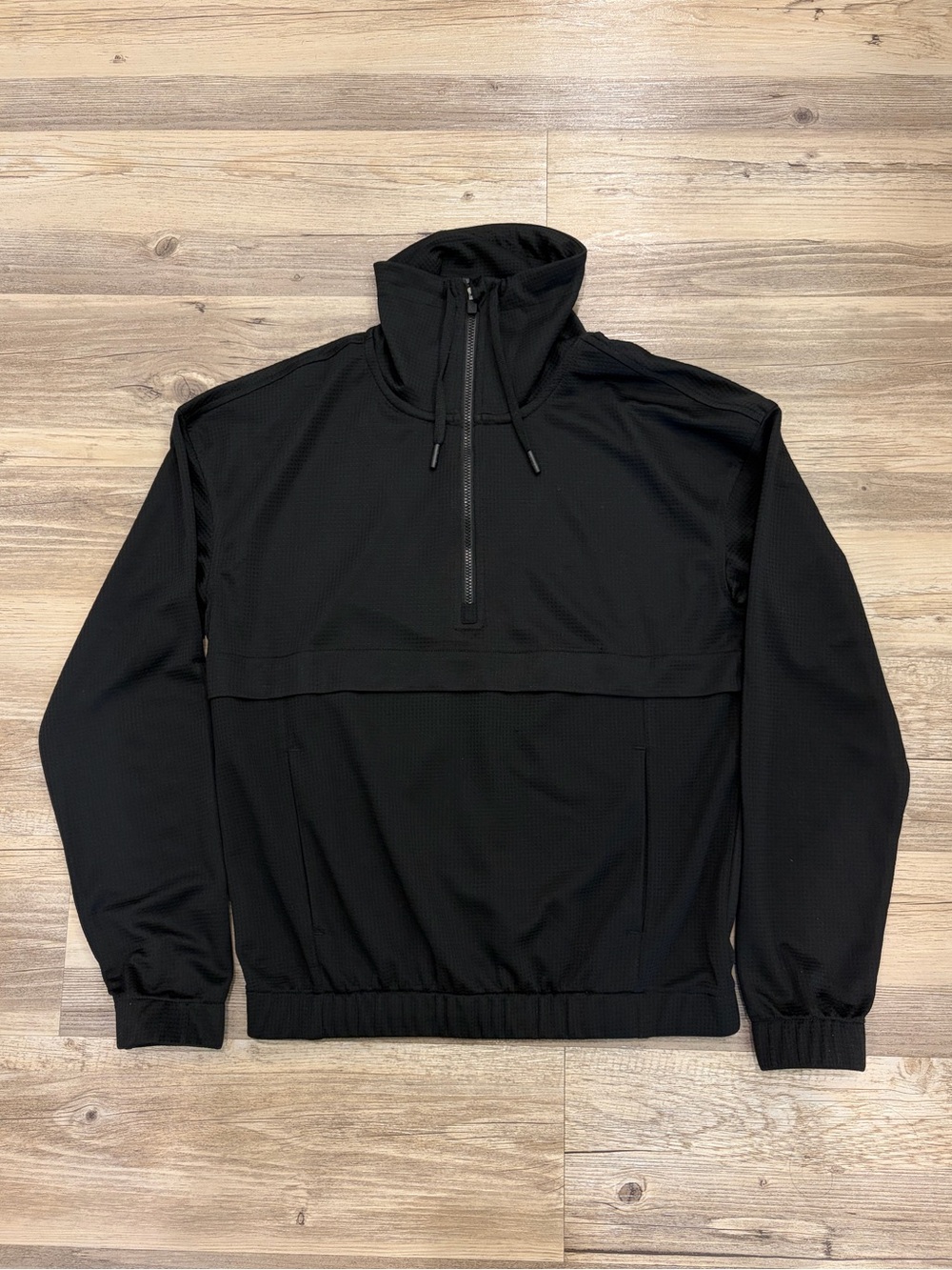 Zyia Active Black Half-Zip Pullover Jacket